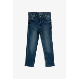 Koton Blue Boy's Pocket Detailed Jean