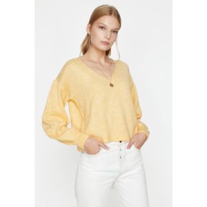 Koton Women's Yellow Sweater