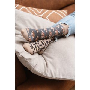 Panther socks 078-A056 Beige