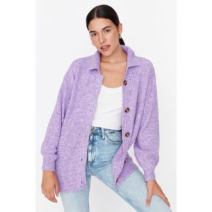 Trendyol Purple Polo Collar