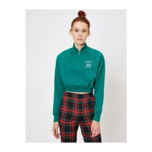 Koton Women's Green Sweatshirt