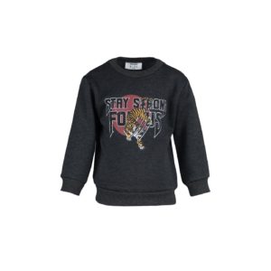 Trendyol Anthracite Printed Boy Knitted
