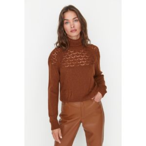 Trendyol Cinnamon Turtleneck Knitwear