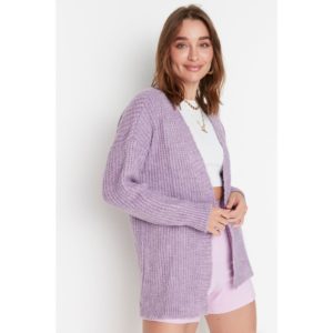 Trendyol Lilac Knitwear Cardigan