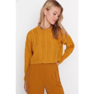 Trendyol Orange Knitted Detailed Knitwear