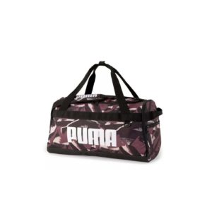 Vínová vzorovaná sportovní taška Puma