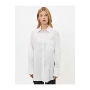 Koton Striped Shirt Linen