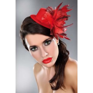 LivCo Corsetti Fashion Woman's Mini Top Hat Model