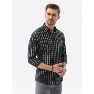 Ombre Clothing Men's shirt with long