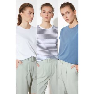 Trendyol Multi Colored Basic Knitted