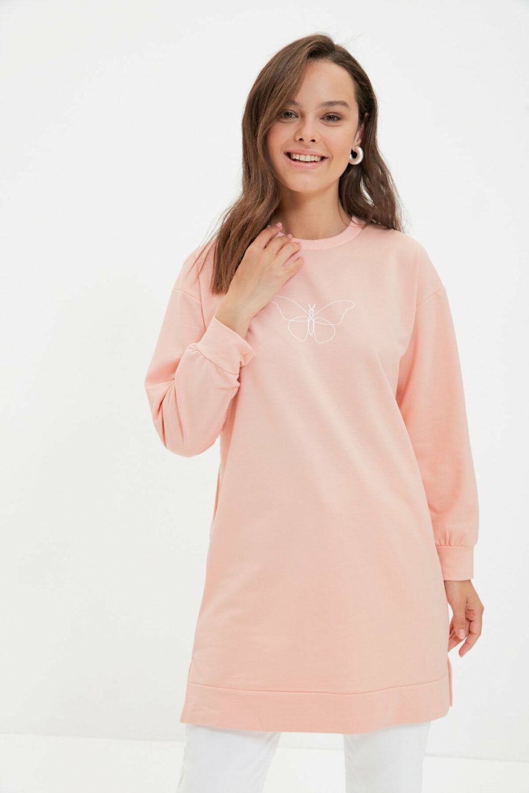 Trendyol Sweatshirt - Pink -