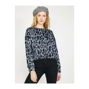 Koton Leopard Patterned Sweater