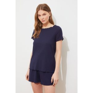 Trendyol Navy Blue Camisole Knitted