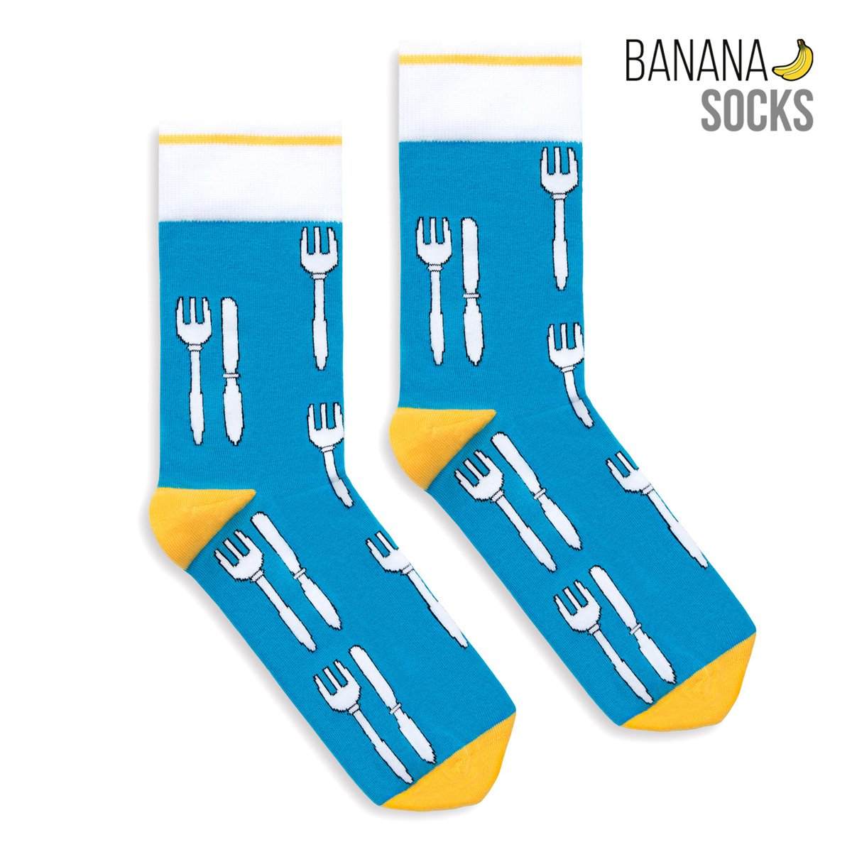Banana Socks Unisex's Socks Classic Knife