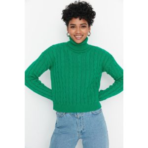 Trendyol Green Knitted Detailed Knitwear