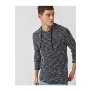 Koton Gray Hooded Sweater