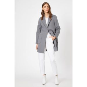 Koton Women's Gray Coat