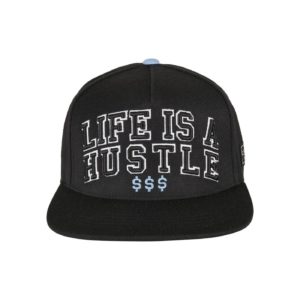 Hustle Life Cap Black/mc