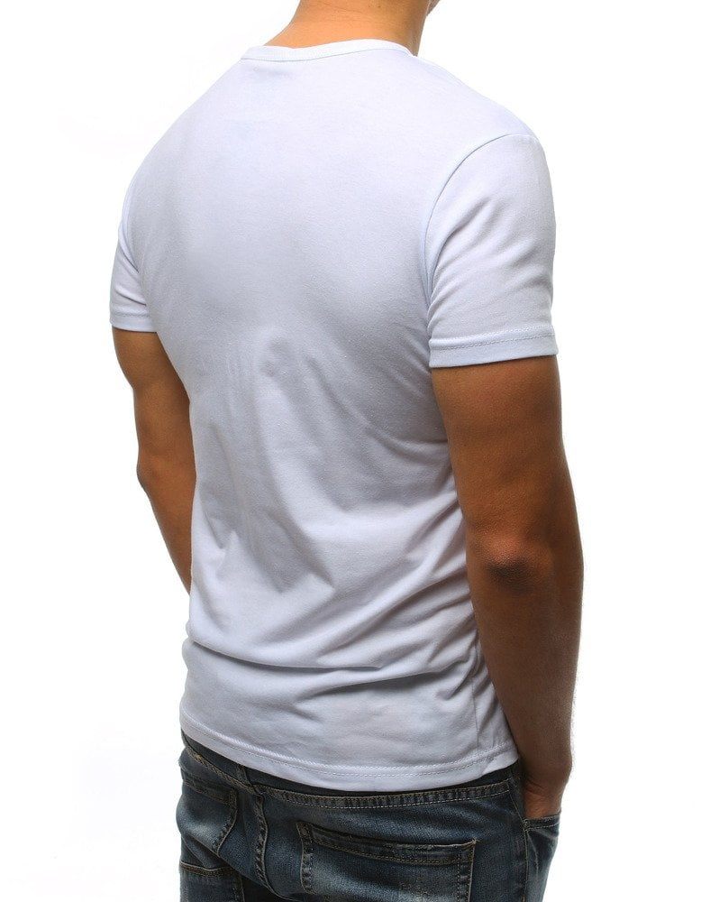 Bílé pánské tričko RX3167
