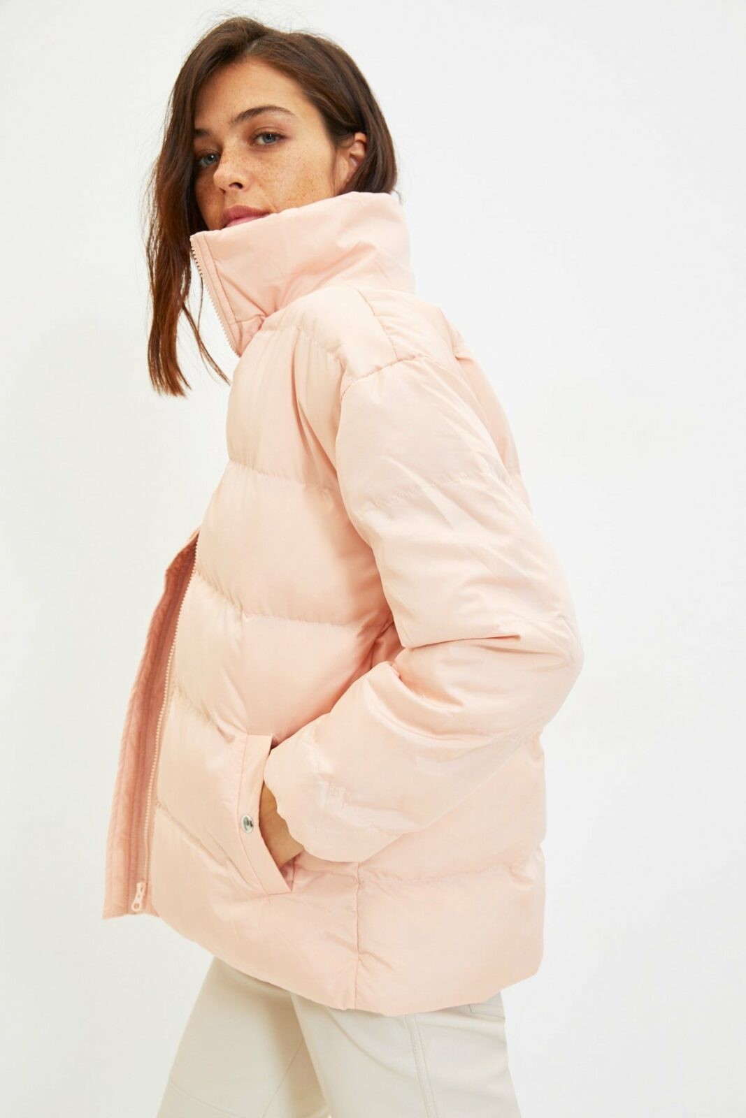 Trendyol Winter Jacket - Pink