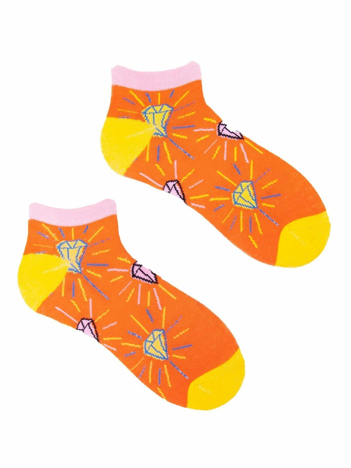 Yoclub Unisex's Ankle Funny Cotton Socks