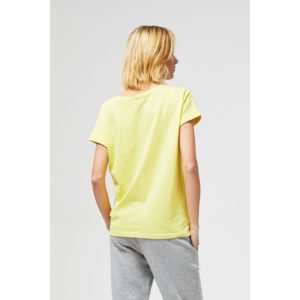 Cotton T-shirt - yellow