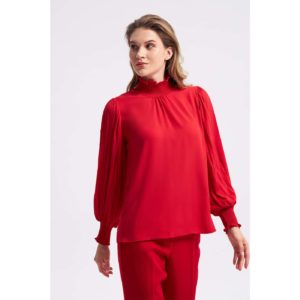 Gusto Collared Blouse -