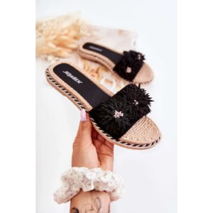 Women's Slippers With Material