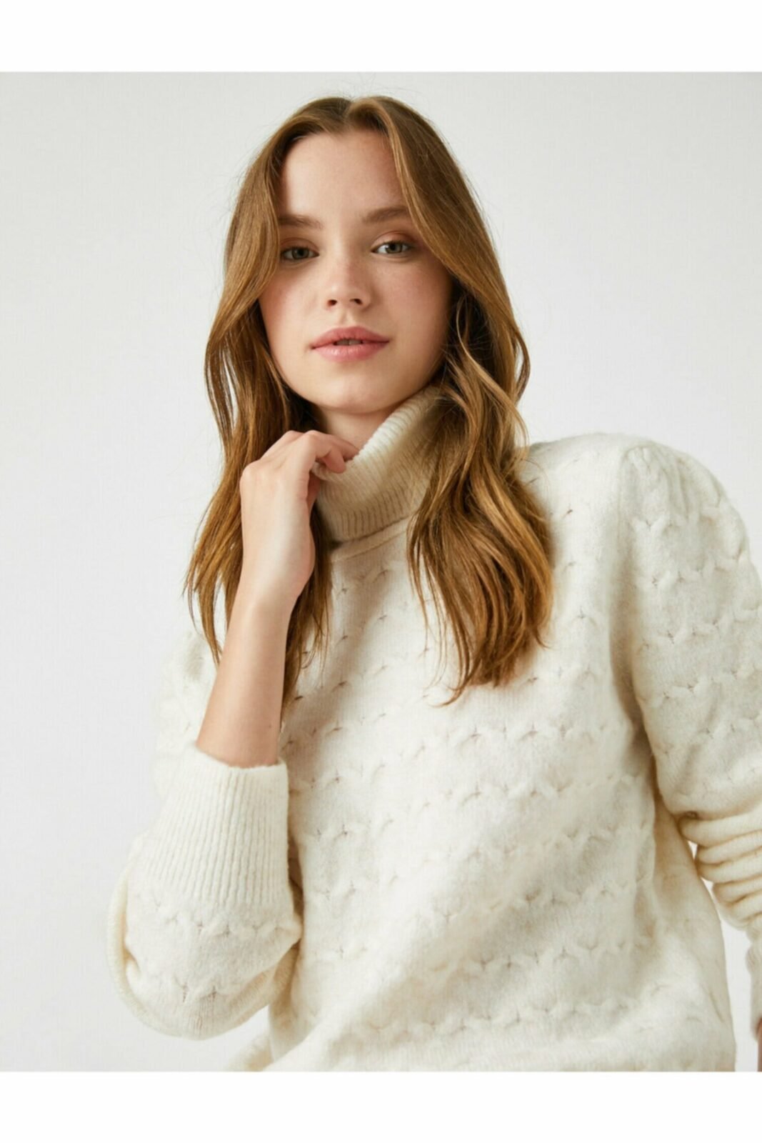 Koton Sweater - White -