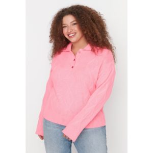 Trendyol Curve Pink Polo