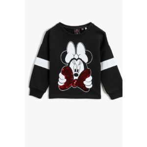 Koton Minnie Mouse Printed Licensed Sweatshirt
