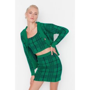 Trendyol Green Jacquard Knitwear