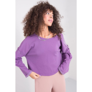 BSL Violet sweatshirt with a