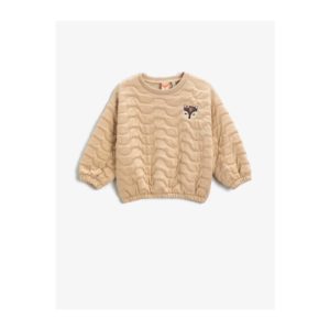 Koton Animal Embroidered Sweatshirt