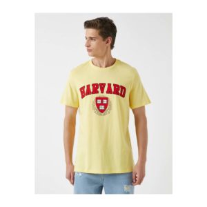 Koton Men's Harvard T-Shirt Licensed