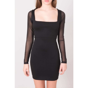 Black short dress with BSL