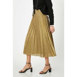 Koton Women's Gold Skirt