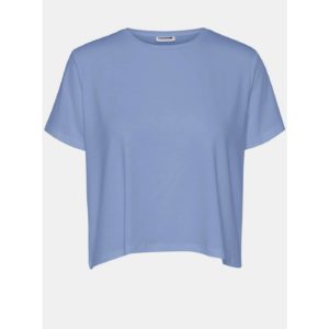 Modré volné basic tričko Noisy May