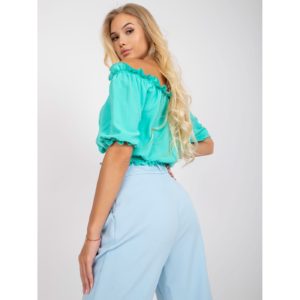 Blue women's trousers from the RUE