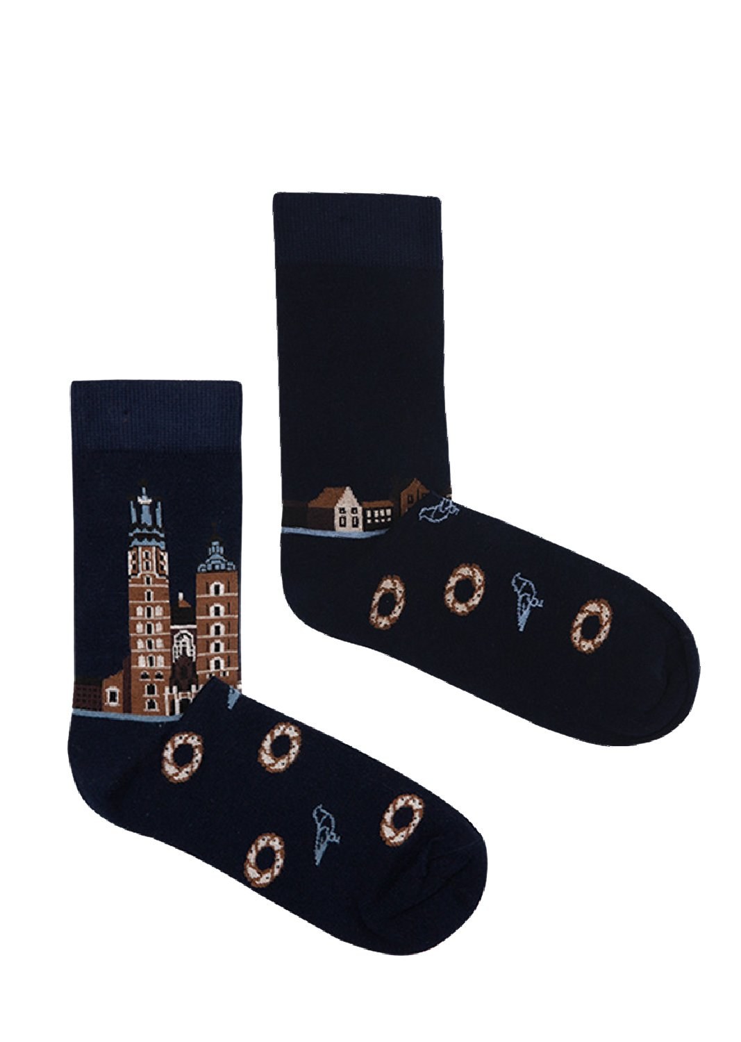 Kabak Unisex's Socks Patterned