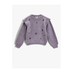 Koton Floral Knitwear Sweater