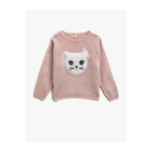 Koton Girl Pink Sweater