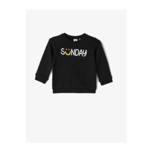 Koton Sunday Printed Sweatshirt
