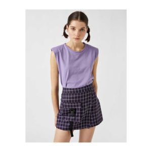 Koton Women's Lilac-79010 T-Shirt