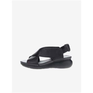 Černé dámské kožené sandály Camper -