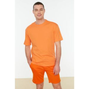 Trendyol Orange Men's Basic 100%