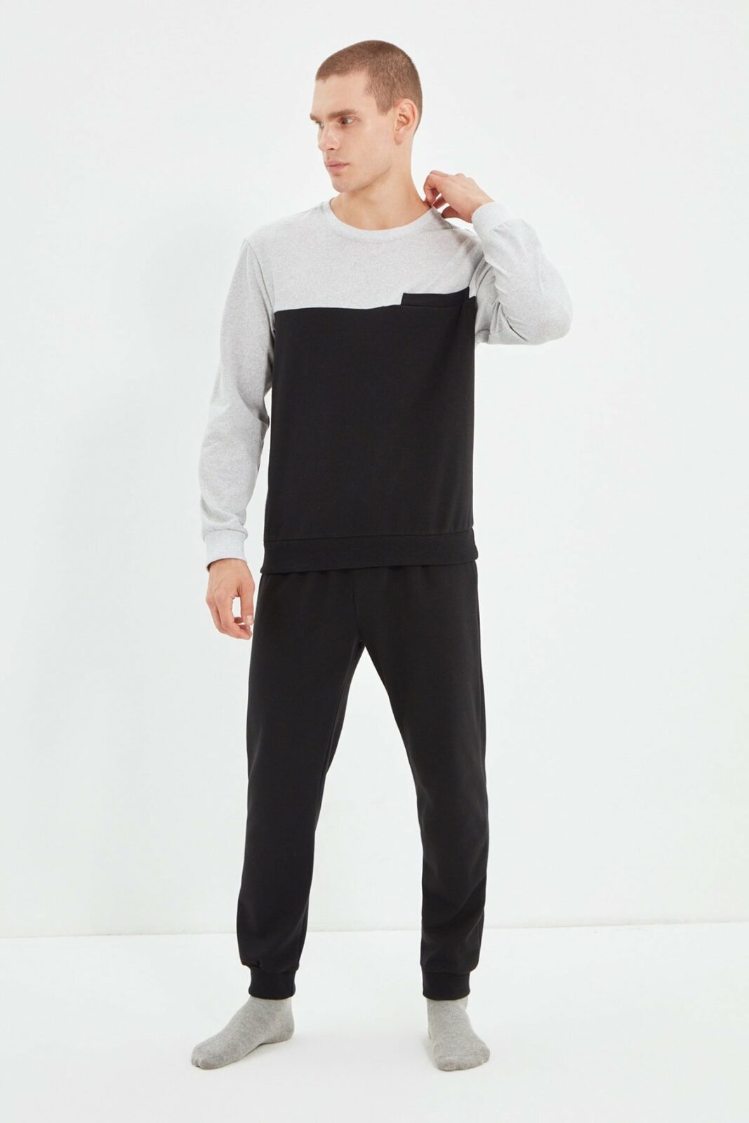 Trendyol Pajama Set - Black