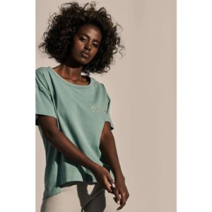 Turquoise t-shirt from ecological ecological Minorka