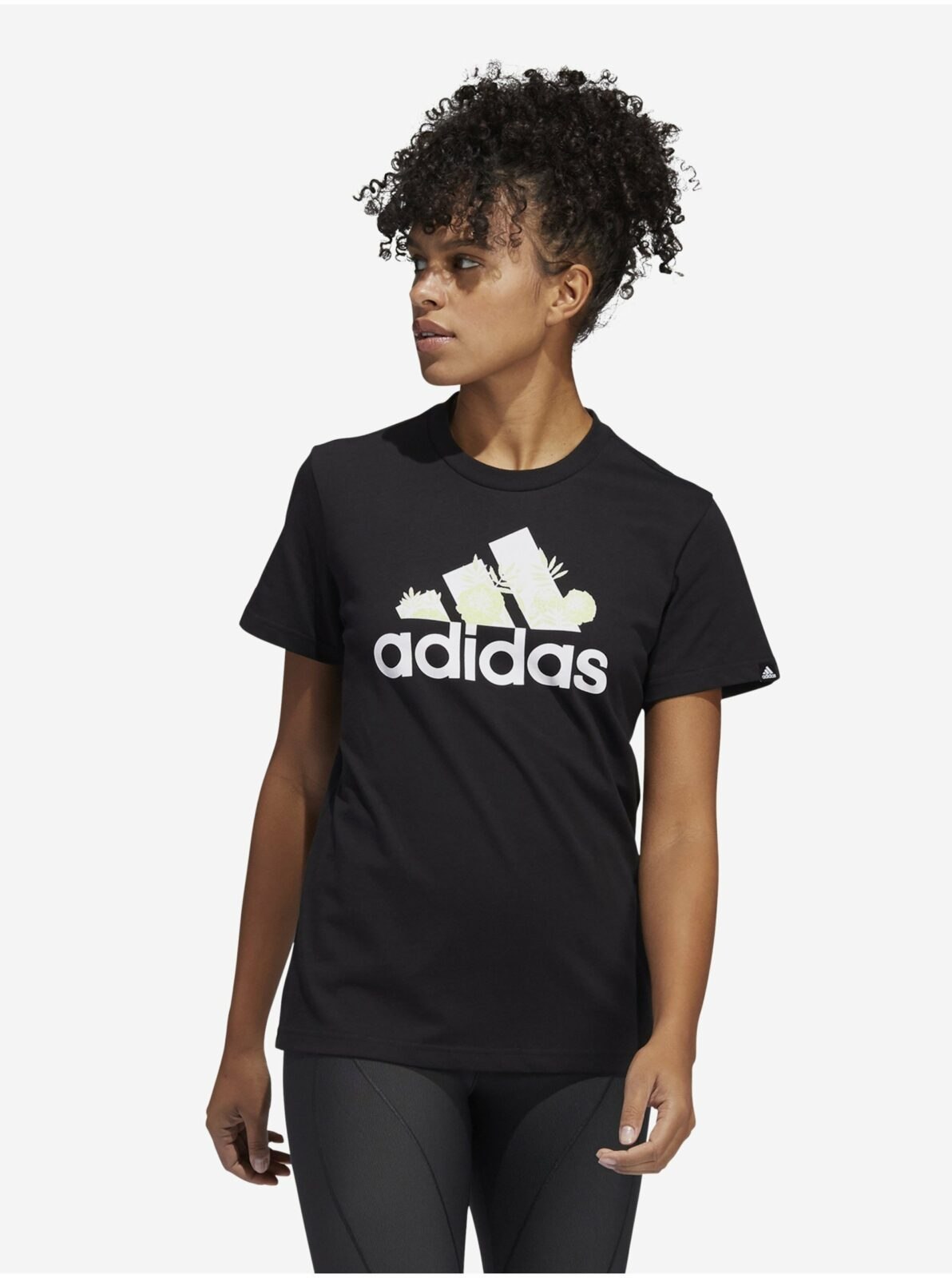 Černé dámské tričko adidas Performance
