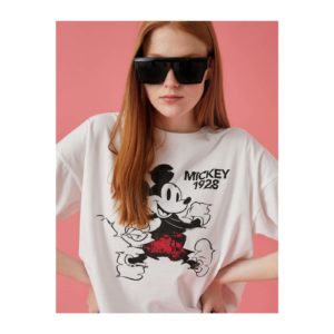 Koton Women's Mickey Mouse Licensed